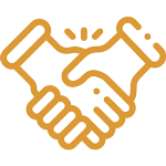 decorative icon of profesionalism